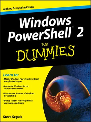 cover image of Windows PowerShell 2 For Dummies